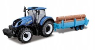 NEW HOLLAND T7.315 príves za ťahač 1:32 Bburago NEW HOLLAND T7.315 príves za ťahač 1:32 Bburago