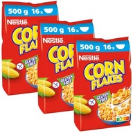 Nestlé Corn Flakes Kukuričné ​​vločky 3x 500g