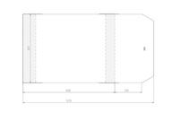 Nastaviteľný kryt 300x510mm (50ks) Nastaviteľný kryt 300x510mm (50ks)