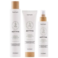 Kemon Actyva Volume väčší objem pre tekutý šampón na jemné vlasy Kemon Actyva Volume väčší objem pre tekutý šampón na jemné vlasy