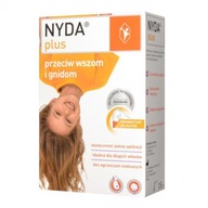 NYDA Plus Liquid proti všiam a hnidám 100ml sada