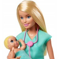 Bábika Barbie Barbi doktorka pediatrička Mattel