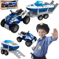 INTERAKTÍVNA SÚPRAVA POLICAJNÉHO VOZIDLA ŠTVORMOTOROVÝ PRÍves na motorový čln INTERAKTÍVNA SÚPRAVA POLICAJNÉHO VOZIDLA ŠTVORMOTOROVÝ PRÍves na motorový čln