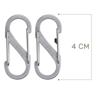 Nite Ize S-Biner #1 Steel 2 Pack Nite Ize S-Biner #1 Steel 2 Pack
