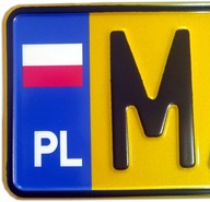 Starožitná retro hliníková doska - PL Starožitná retro hliníková doska - PL