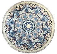 okrúhla plážová osuška BOHO DEKA so strapcami 165 cm okrúhla plážová osuška BOHO DEKA so strapcami 165 cm