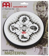 MEINL MPP-6-BG cvičná podložka Benny Greb 6" MEINL MPP-6-BG cvičná podložka Benny Greb 6"