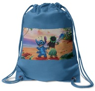 Lilo a Stitch Extra vzory tašiek PE Outfit Topánky Ruksak MODRÁ Lilo a Stitch Extra vzory tašiek PE Outfit Topánky Ruksak MODRÁ