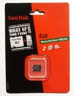 PAMÄŤOVÁ KARTA Sandisk Memory Stick Micro (M2) 4GB