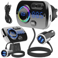 BLUETOOTH VYSIELAČ 5 EDR MP3 NABÍJAČKA QC 2XUSB BLUETOOTH VYSIELAČ 5 EDR MP3 NABÍJAČKA QC 2XUSB
