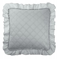 Obliečka na vankúš 45x45 Dekoratívne prešívané Ruffy Obliečka na vankúš 45x45 Dekoratívne prešívané Ruffy