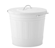 Kovový ikea 16l kovový kôš Kovový ikea 16l kovový kôš