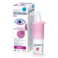 XEDRENIO Dex zvlhčujúce očné kvapky 10 ml