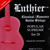 LUTHIER SET 20 KLASICKÝCH GIITAROVÝCH STRÚN + TIP LUTHIER SET 20 KLASICKÝCH GIITAROVÝCH STRÚN + TIP