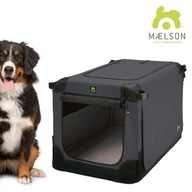 Látkový nosič psov Maelson Soft Dog Kennel, antracit XL Látkový nosič psov Maelson Soft Dog Kennel, antracit XL