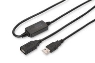 USB 2.0 HighSpeed ​​USB-A predlžovací kábel 15m