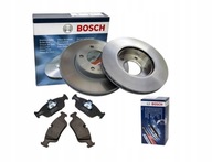 Bosch Predné doštičky Kotúče FORD FOCUS MK2 MK3 278mm