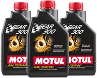 MOTUL GEAR 300 75W90 3x1L ESTER PREVODOVÝ OLEJ