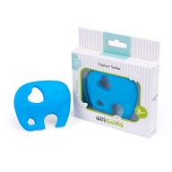 DUMEL GiliGUMS silikónové hryzátko, ELEPHANT silikón DUMEL GiliGUMS silikónové hryzátko, ELEPHANT silikón