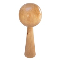 Drevená hlava figuríny, drevená hlava