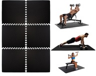 Fitness puzzle podložka na vybavenie telocvične, 6 kusov