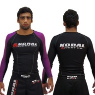 Koral Rash Guard L/S Competition Purple Belt M