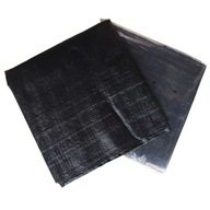 Poľnohospodárska mulčovacia tkanina, čierna, 1,6 x 10 metrov, 100 g/m²