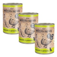 COUNTRY FARMA S KAČIČKOU A HRUŠKOU PRE PSOV 12x400g COUNTRY FARMA S KAČIČKOU A HRUŠKOU PRE PSOV 12x400g