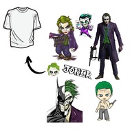 Nažehľovacia súprava Joker Nažehľovačky na tričká Oblečenie 30x20cm Nažehľovacia súprava Joker Nažehľovačky na tričká Oblečenie 30x20cm