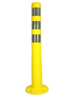 Ohybný stĺpik v=75 cm žltý so skrutkami