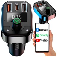 BLUETOOTH FM VYSIELAČ NABÍJAČKA DO AUTOMOBILKU 50W BLUETOOTH FM VYSIELAČ NABÍJAČKA DO AUTOMOBILKU 50W