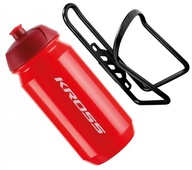 KROSS PURE BOTTLE SET 500 ml BPA FREE + KOŠÍK KROSS PURE BOTTLE SET 500 ml BPA FREE + KOŠÍK