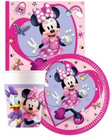MINNIE MOUSE TANIERE, POHÁRKY, SÚPRAVA obrúskov MINNIE MOUSE TANIERE, POHÁRKY, SÚPRAVA obrúskov