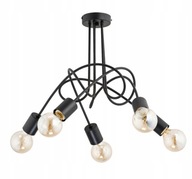 ALFA TANGO ZÁVESNÁ LAMPA 5X60W ČIERNA 23175 24h ALFA TANGO ZÁVESNÁ LAMPA 5X60W ČIERNA 23175 24h