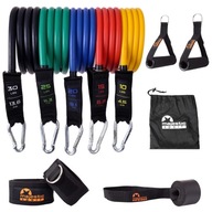 Sada 5 expanderových odporových pásov Majestic Sport Sada 5 expanderových odporových pásov Majestic Sport