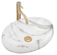 Linda umývadlo 34x48 cm Lava Marble Countertop Rea Linda umývadlo 34x48 cm Lava Marble Countertop Rea