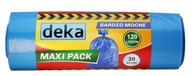 MAXI BALENIE TAŠKY VEĽMI PEVNÉ MODRÁ 120L A20 MAXI BALENIE TAŠKY VEĽMI PEVNÉ MODRÁ 120L A20