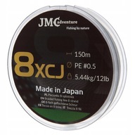 JMC ADVENTURE japonský PE oplet 0,5 150 m 12 lb JMC ADVENTURE japonský PE oplet 0,5 150 m 12 lb