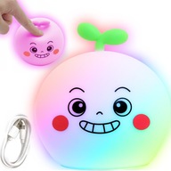 Silikónová RGB LED nočná lampa WRZYWKO Silikónová RGB LED nočná lampa WRZYWKO