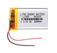 Batéria 300mAh 3,7V Li-Poly PCM batéria