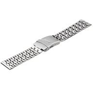 NÁRAMOK NA HODINKY - 24MM - STRIEBORNÝ - OCEL NÁRAMOK NA HODINKY - 24MM - STRIEBORNÝ - OCEL