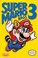 Super Mario Bros 3 NES Krycí plagát 61x91,5 cm