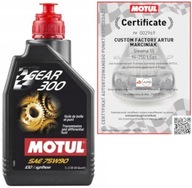 MOTUL GEAR 300 75W90 GL4 GL5 PREVODOVÝ OLEJ 1L