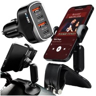 DRŽIAK DO AUTO PRE KOKPIT TELEFÓNU + NABÍJAČKA 4 USB DRŽIAK DO AUTO PRE KOKPIT TELEFÓNU + NABÍJAČKA 4 USB