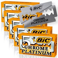 BIC CHROME PLATINOVÉ OBOJSTRANNÉ HOLIACE ČEPELE x25