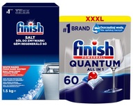 FINISH Quantum kapsule 60 kusov + soľ 1,5 kg