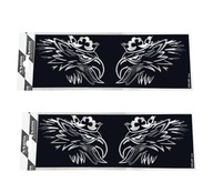 Samolepka na auto poniklovaná Scania x 2 DVE NÁLEPKY V SADE Samolepka na auto poniklovaná Scania x 2 DVE NÁLEPKY V SADE