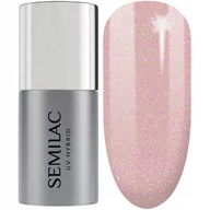 Semilac Top No Wipe Sparkling PINK T17 lak Semilac Top No Wipe Sparkling PINK T17 lak