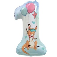 Fólia BALÓN ČÍSLO 1. narodeniny KANGURA veľ Fólia BALÓN ČÍSLO 1. narodeniny KANGURA veľ