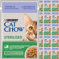 Purina Cat Chow sterilizované jahňacie mäso 26 x 85 g
